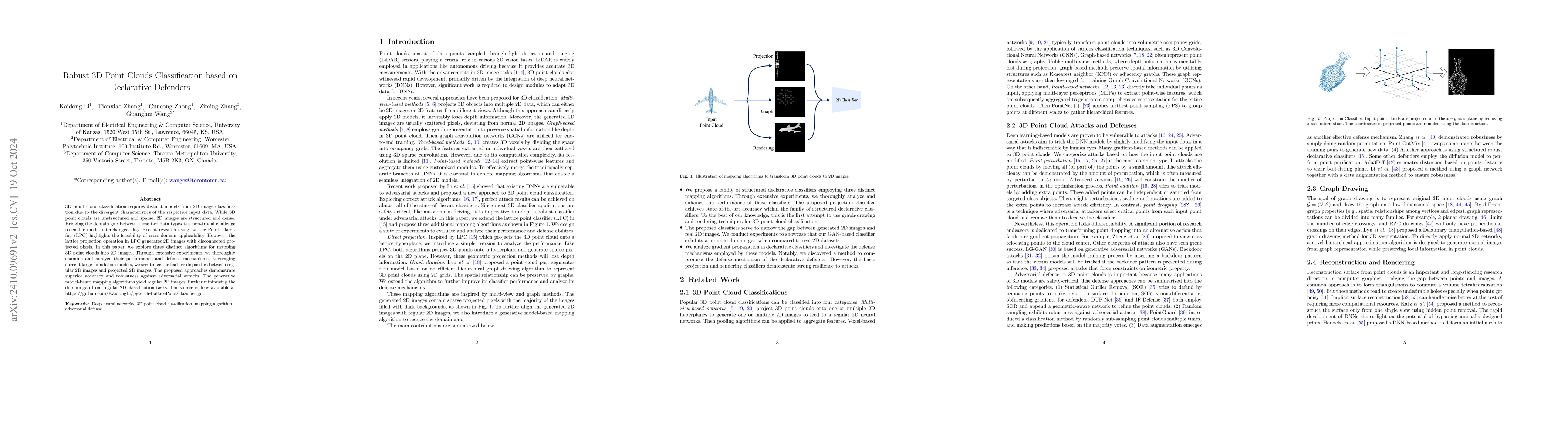 Thumbnail for Robust 3D Point Clouds Classification based on Declarative Defenders