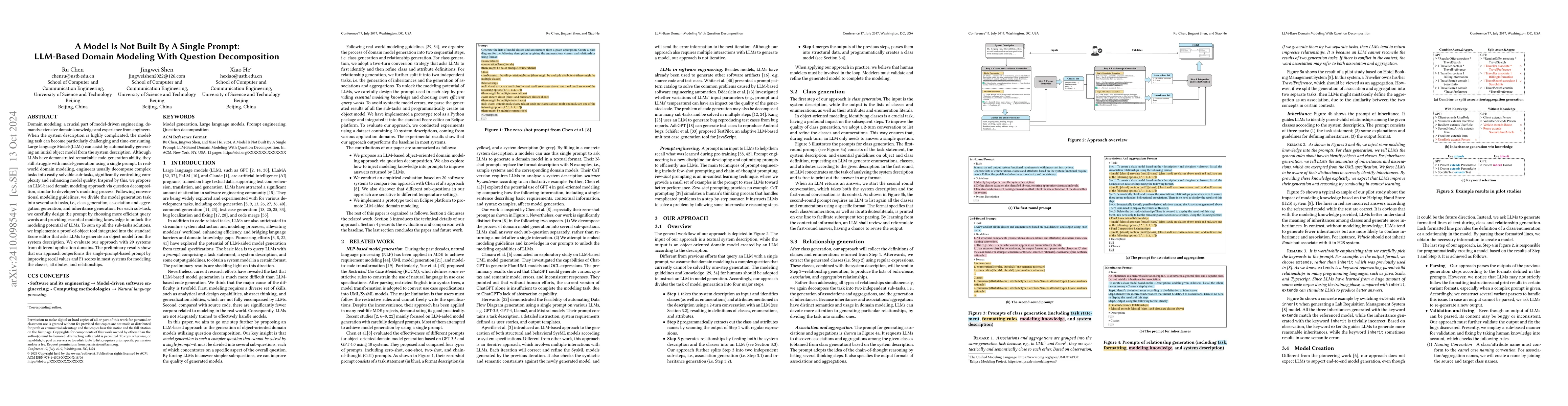 Thumbnail for A Model Is Not Built By A Single Prompt: LLM-Based Domain Modeling With
  Question Decomposition