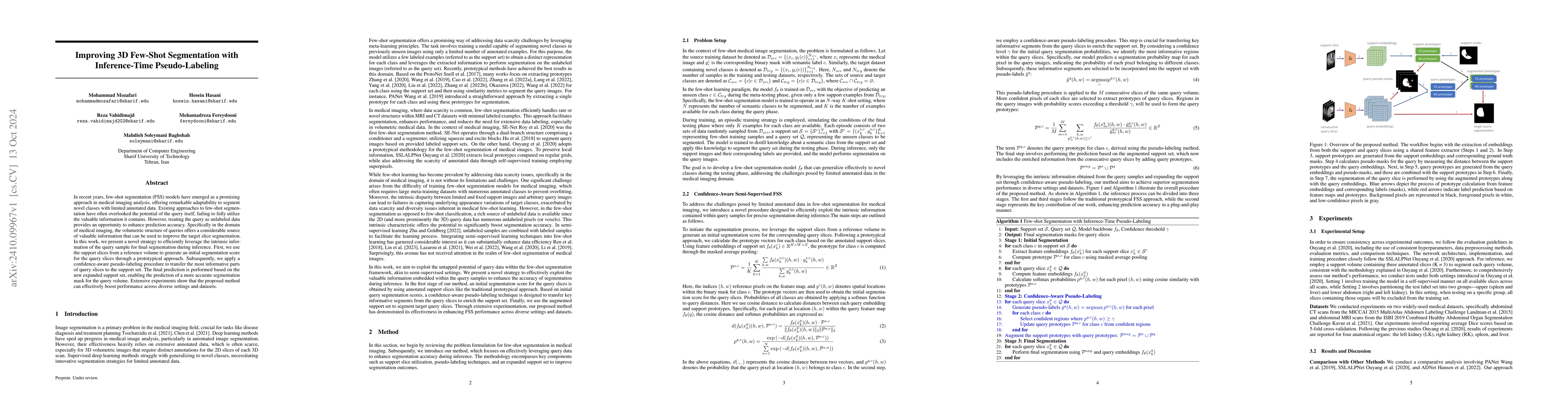 Thumbnail for Improving 3D Few-Shot Segmentation with Inference-Time Pseudo-Labeling