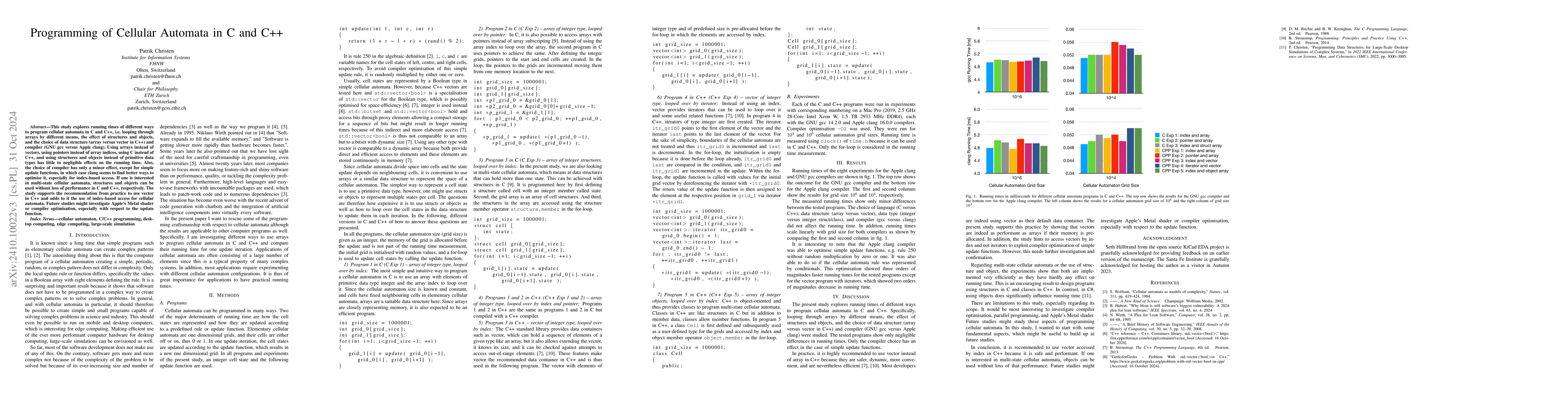 Thumbnail for Programming of Cellular Automata in C and C++
