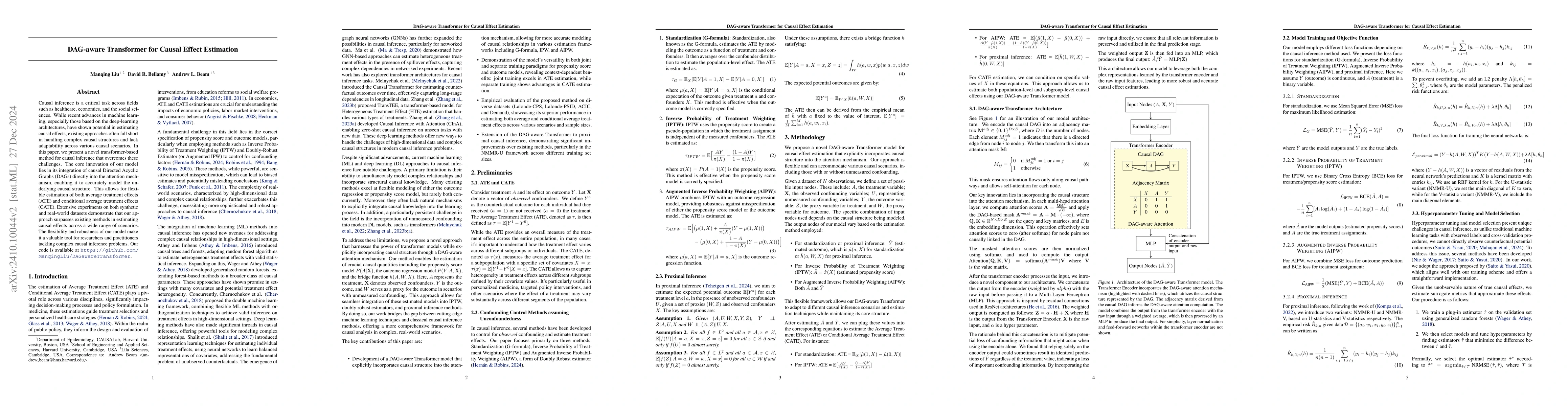 Thumbnail for DAG-aware Transformer for Causal Effect Estimation