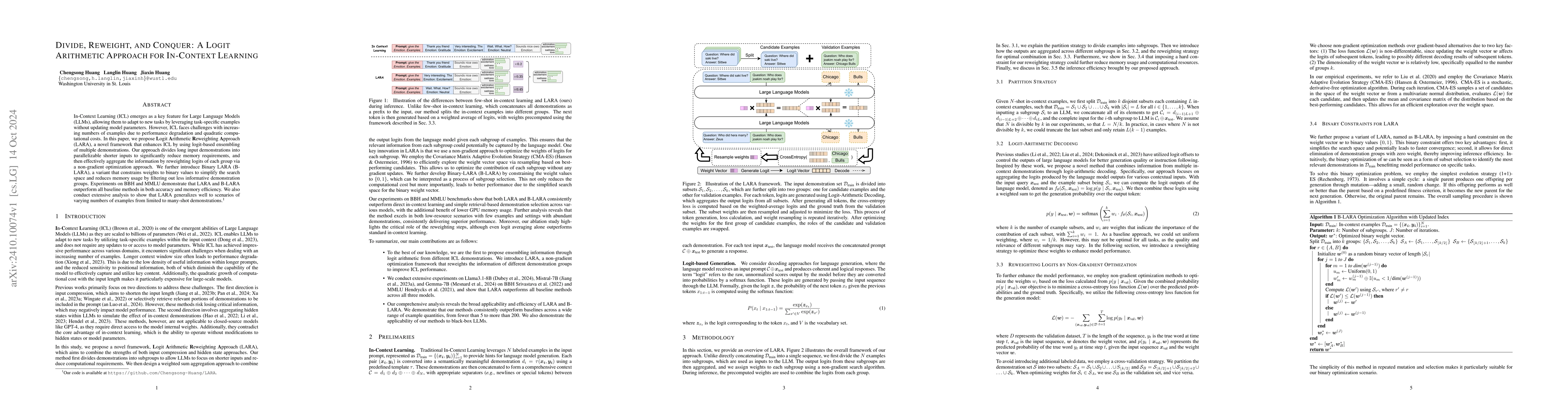 Thumbnail for Divide, Reweight, and Conquer: A Logit Arithmetic Approach for
  In-Context Learning