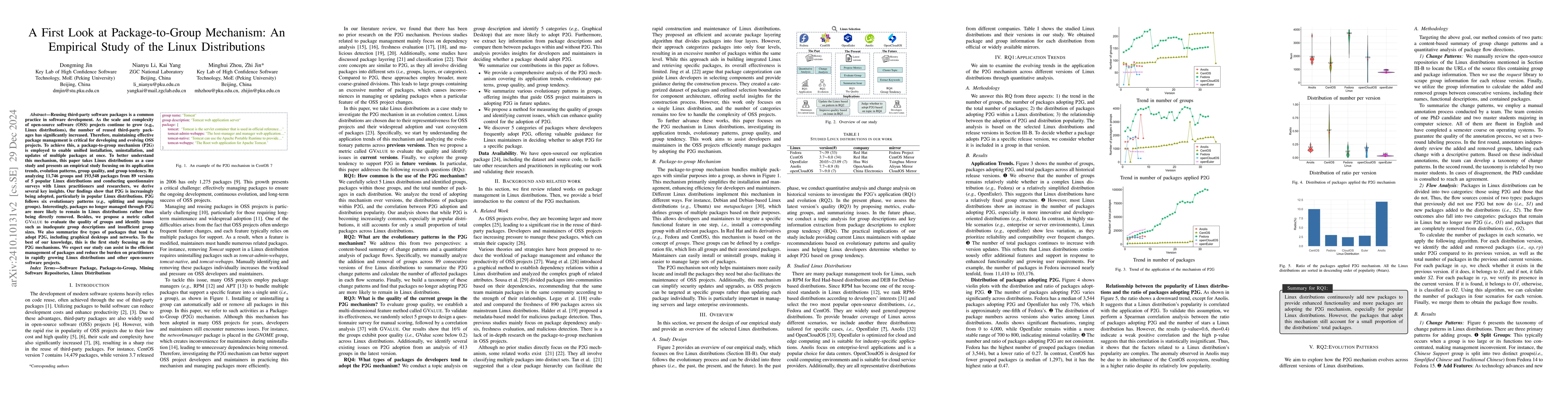 Thumbnail for A First Look at Package-to-Group Mechanism: An Empirical Study of the
  Linux Distributions