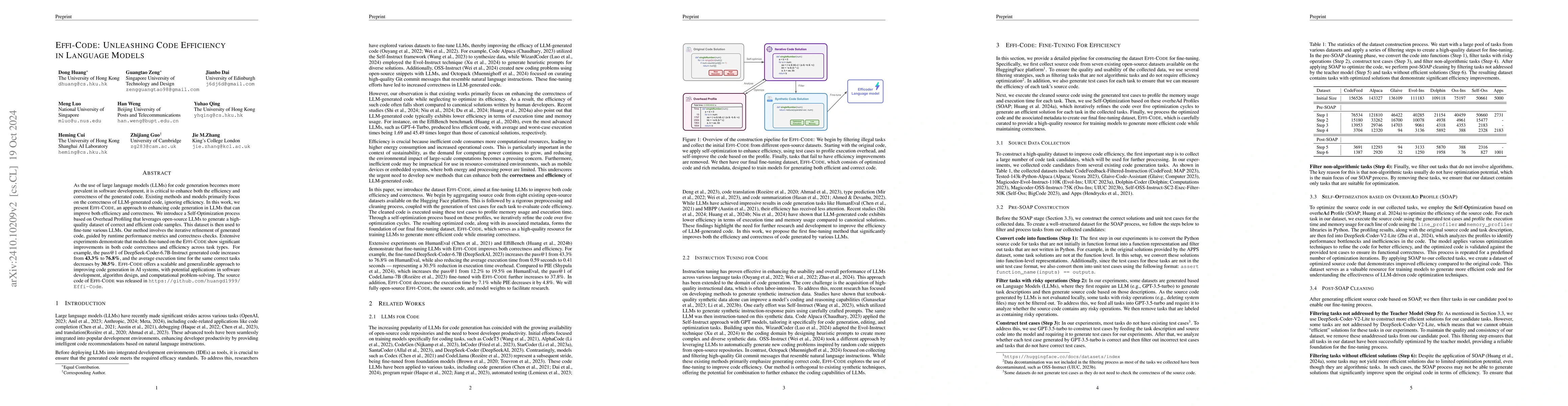 Thumbnail for Effi-Code: Unleashing Code Efficiency in Language Models