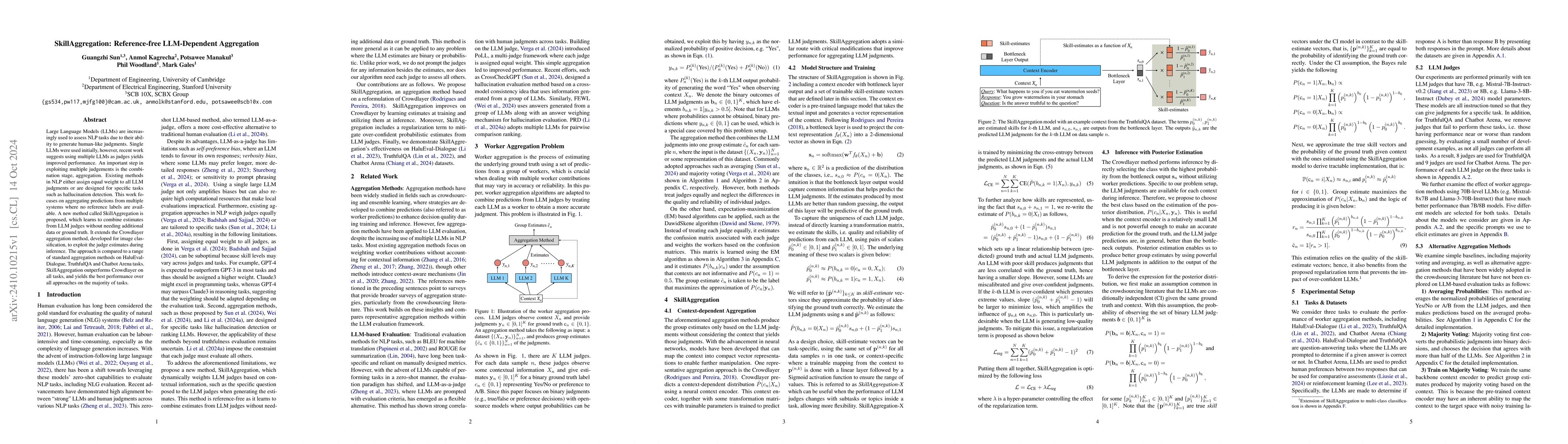 Thumbnail for SkillAggregation: Reference-free LLM-Dependent Aggregation