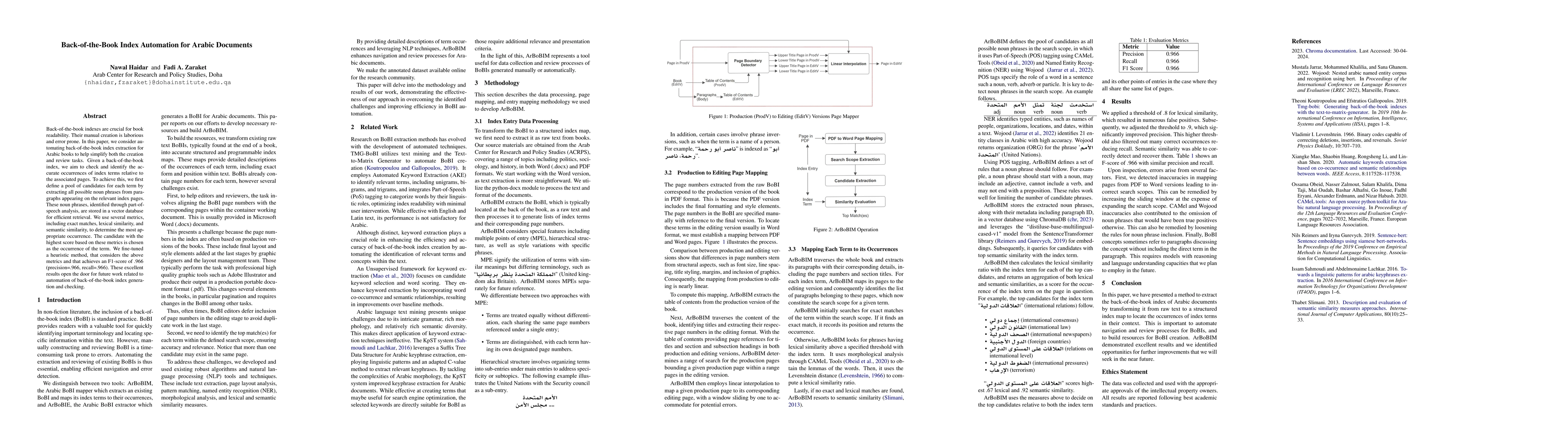Thumbnail for Back-of-the-Book Index Automation for Arabic Documents
