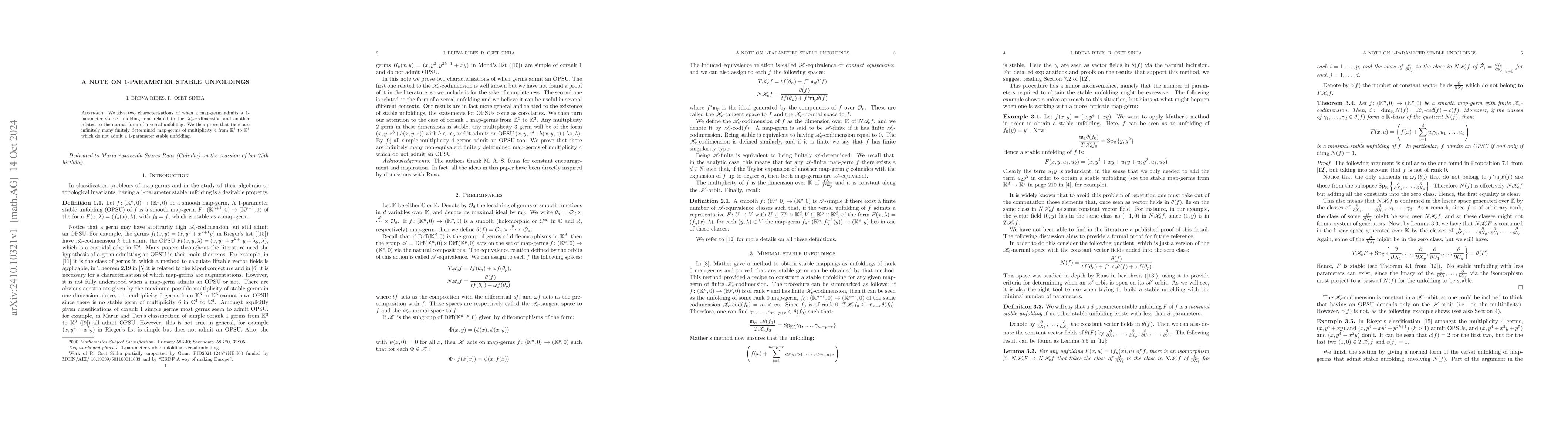 Thumbnail for A note on 1-parameter stable unfoldings