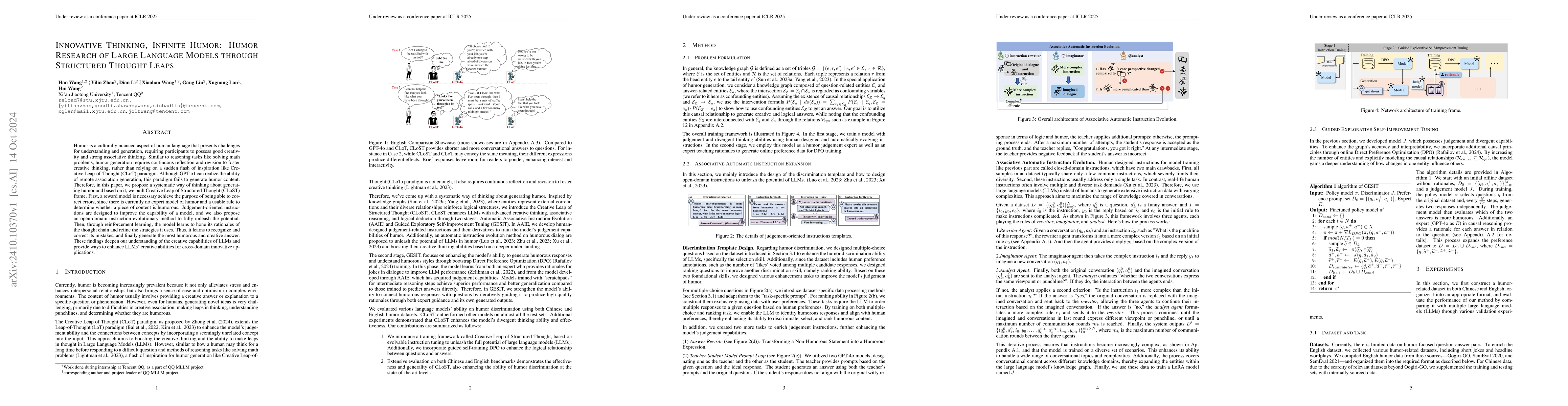 Thumbnail for Innovative Thinking, Infinite Humor: Humor Research of Large Language
  Models through Structured Thought Leaps