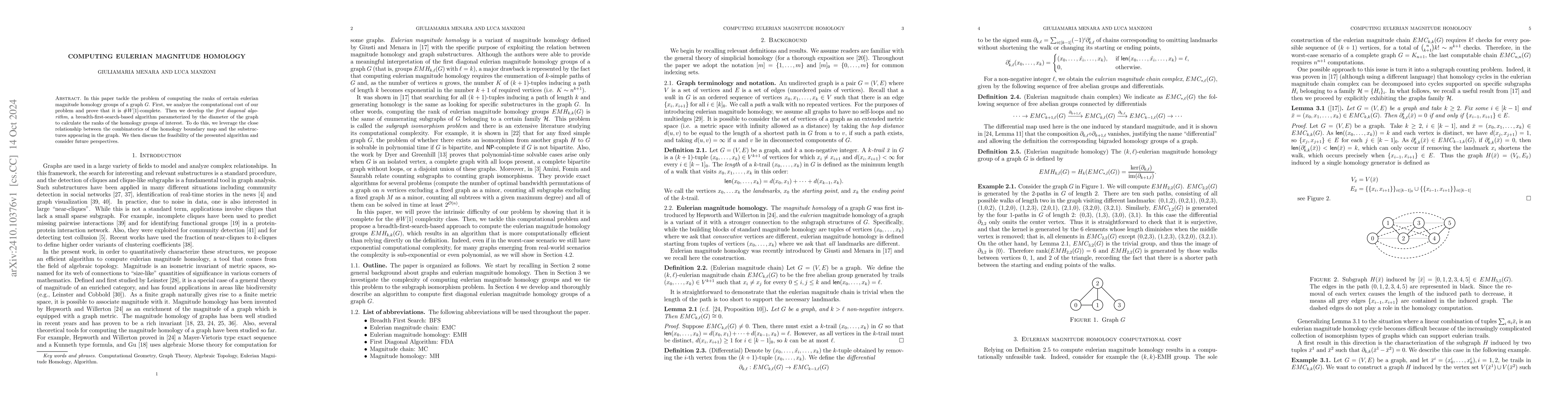 Thumbnail for Computing eulerian magnitude homology