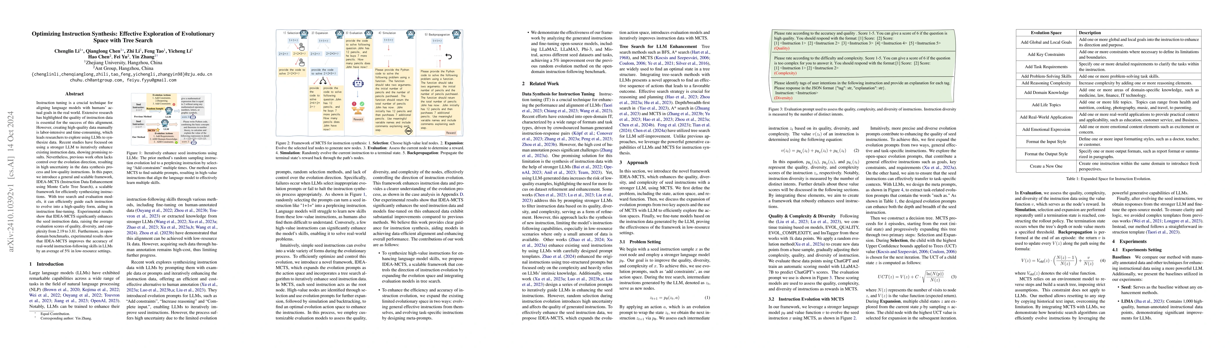 Thumbnail for Optimizing Instruction Synthesis: Effective Exploration of Evolutionary
  Space with Tree Search