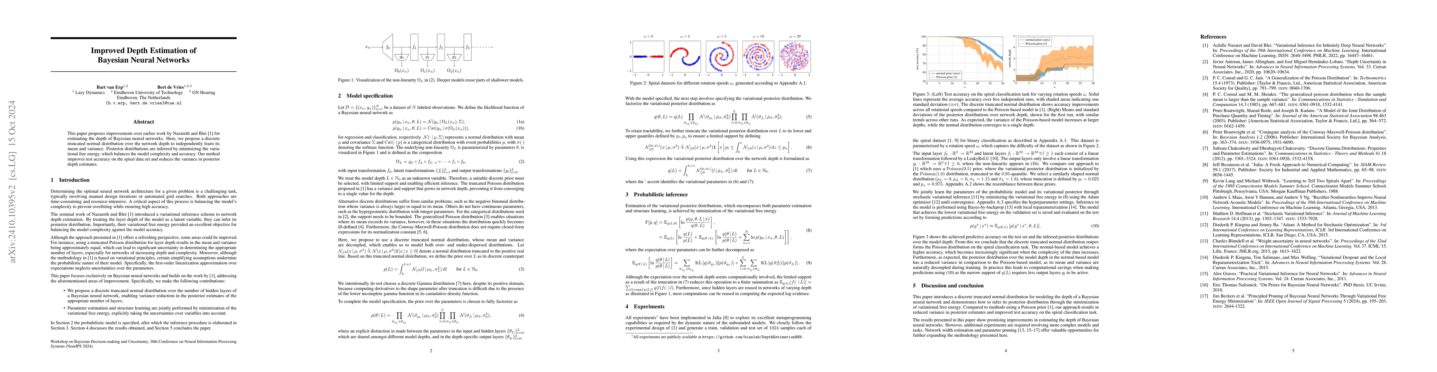 Thumbnail for Improved Depth Estimation of Bayesian Neural Networks