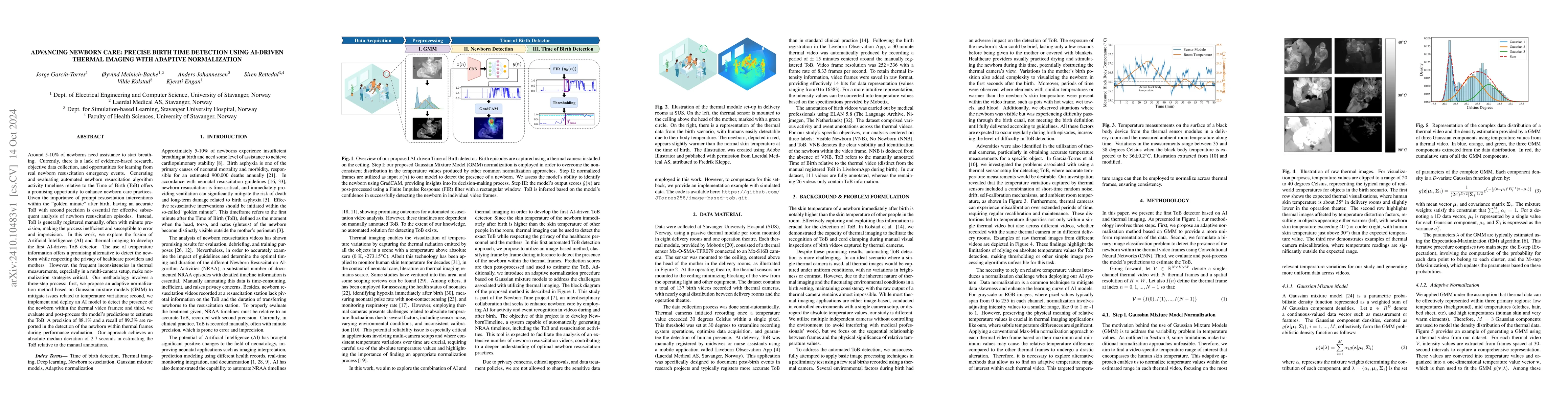 Thumbnail for Advancing Newborn Care: Precise Birth Time Detection Using AI-Driven
  Thermal Imaging with Adaptive Normalization