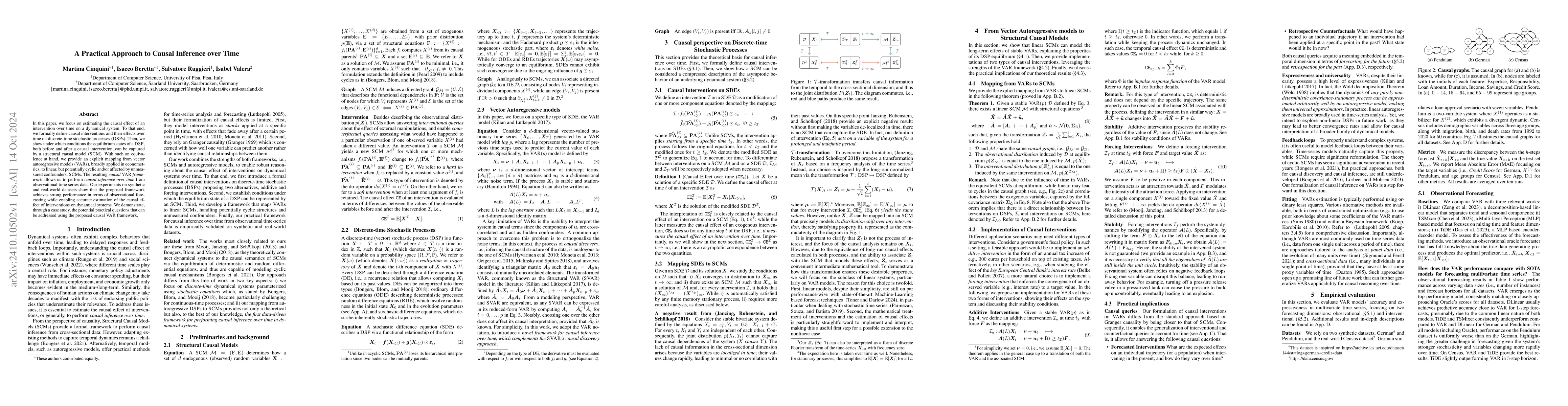 Thumbnail for A Practical Approach to Causal Inference over Time