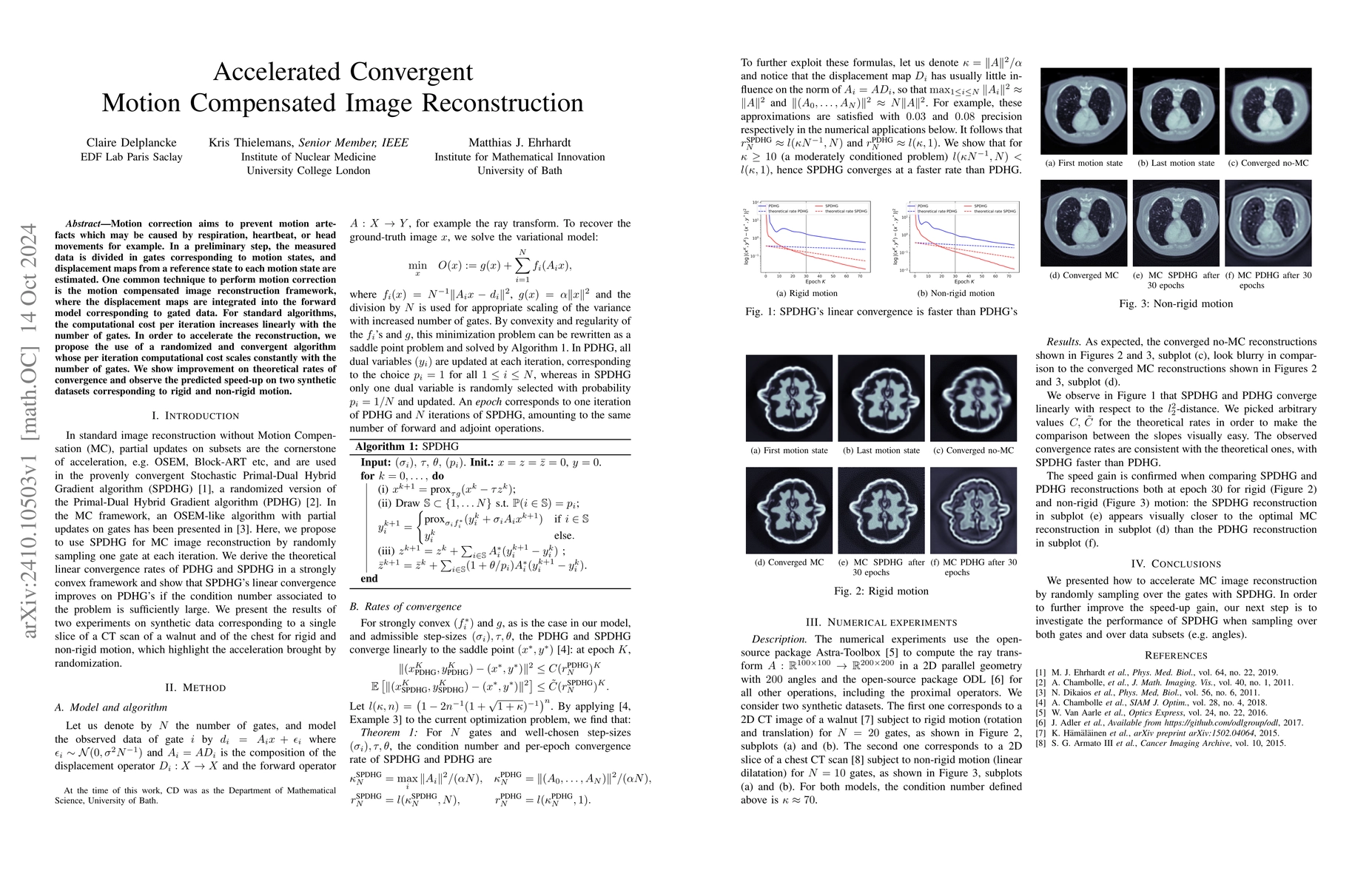 Thumbnail for Accelerated Convergent Motion Compensated Image Reconstruction