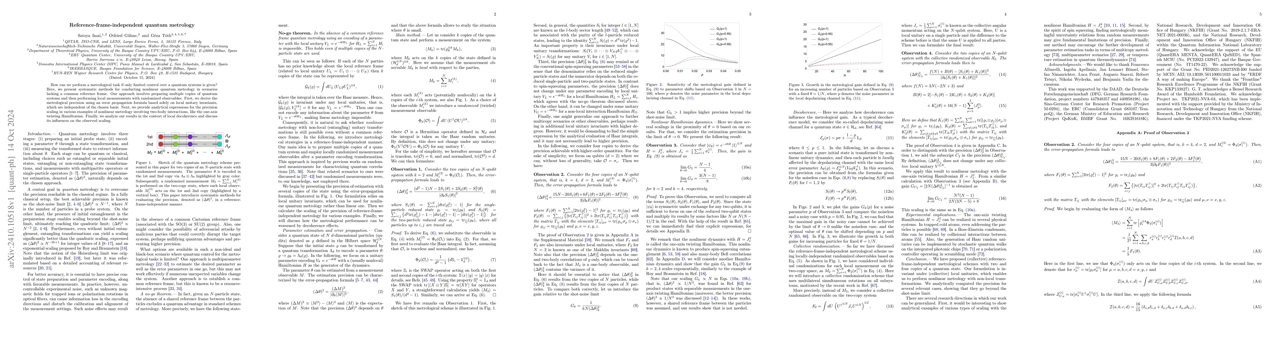 Thumbnail for Reference-frame-independent quantum metrology