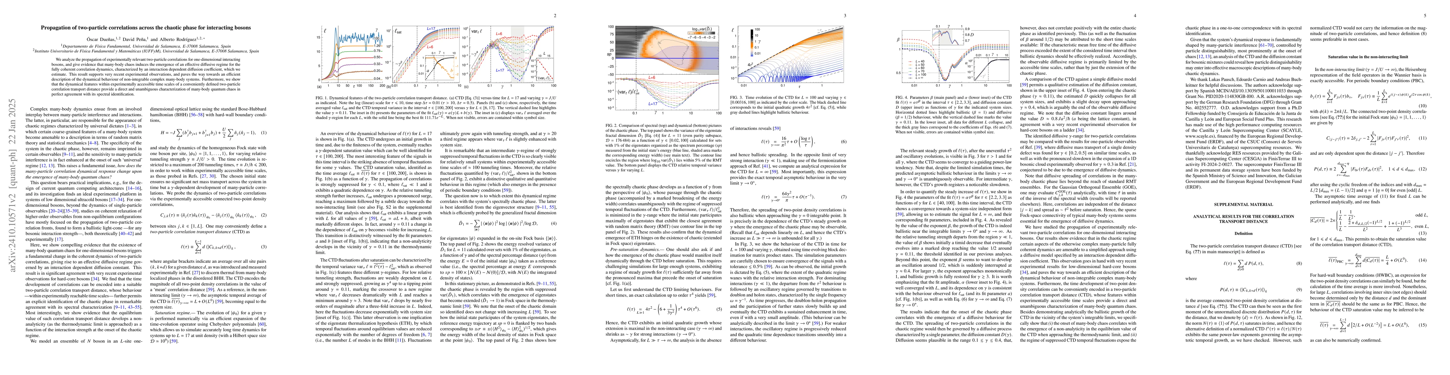 Thumbnail for Propagation of two-particle correlations across the chaotic phase for
  interacting bosons