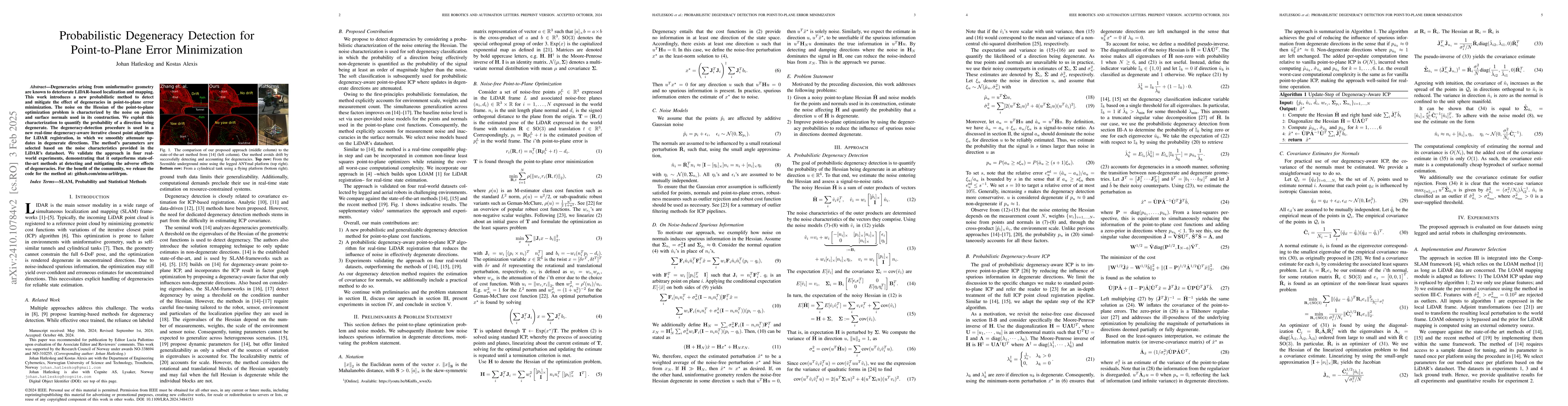 Thumbnail for Probabilistic Degeneracy Detection for Point-to-Plane Error Minimization