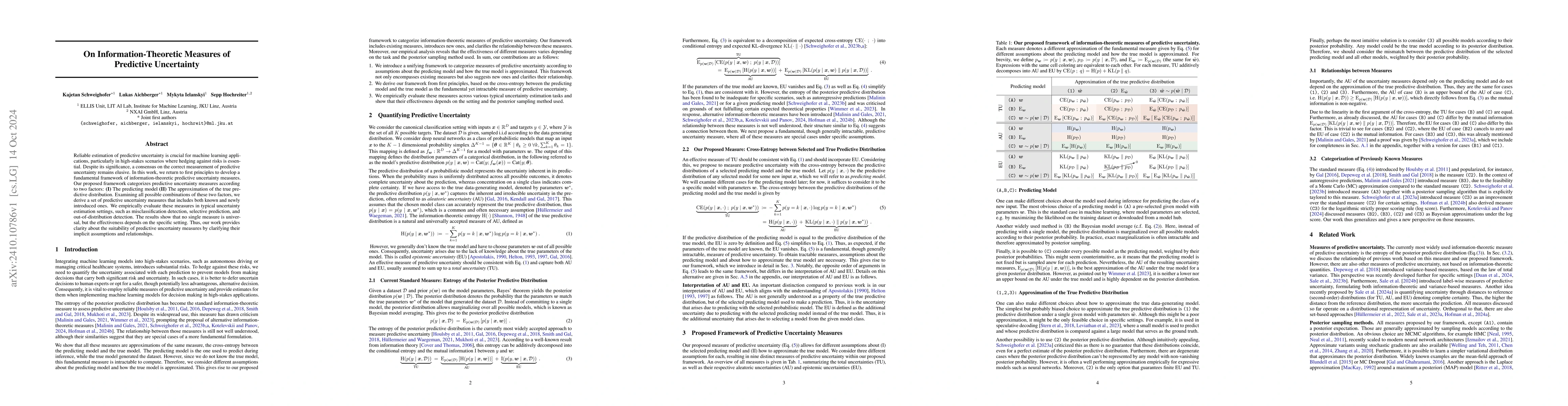 Thumbnail for On Information-Theoretic Measures of Predictive Uncertainty