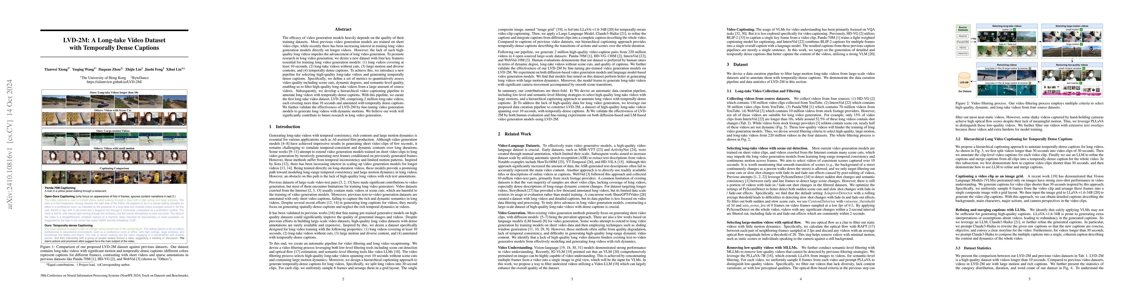 Thumbnail for LVD-2M: A Long-take Video Dataset with Temporally Dense Captions