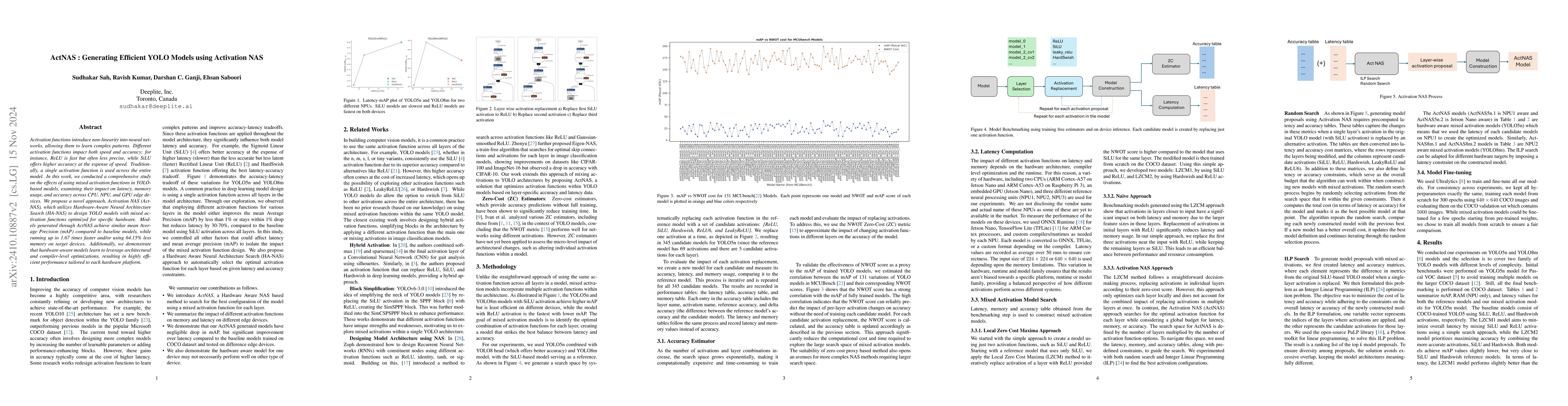 Thumbnail for ActNAS : Generating Efficient YOLO Models using Activation NAS