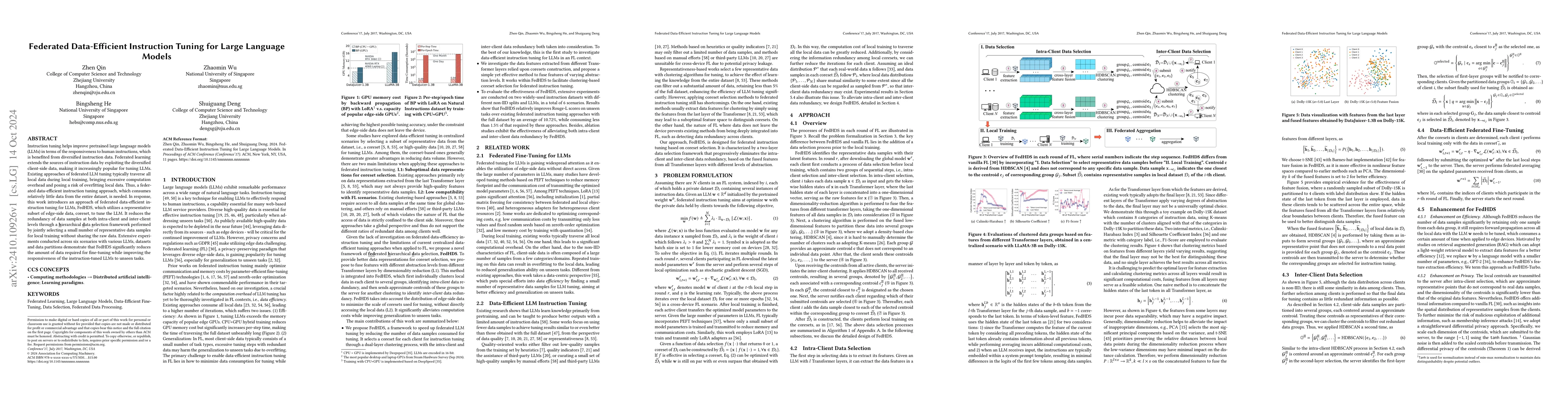 Thumbnail for Federated Data-Efficient Instruction Tuning for Large Language Models