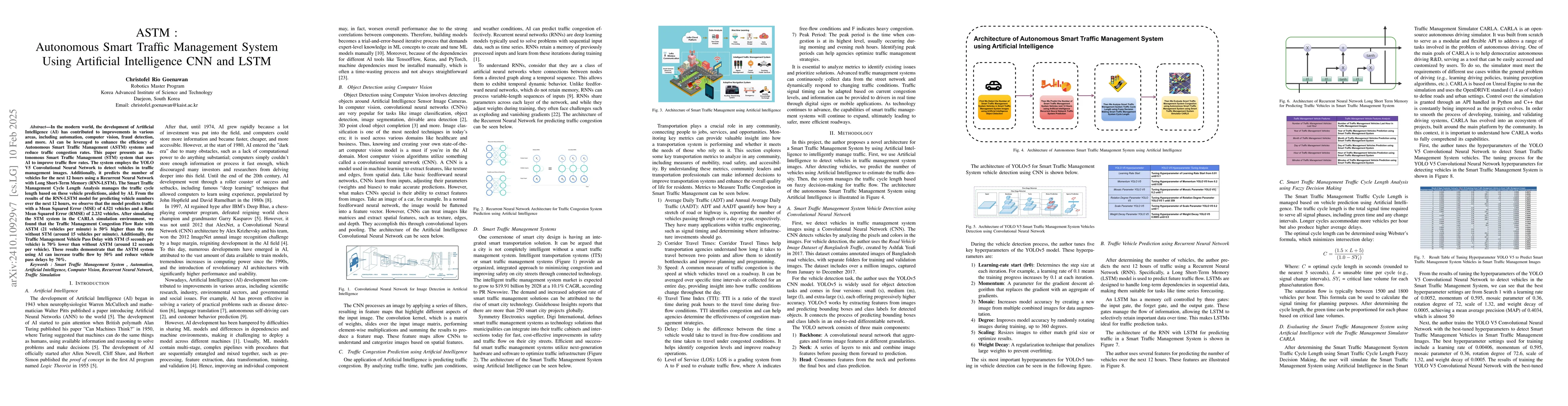 Thumbnail for ASTM :Autonomous Smart Traffic Management System Using Artificial
  Intelligence CNN and LSTM