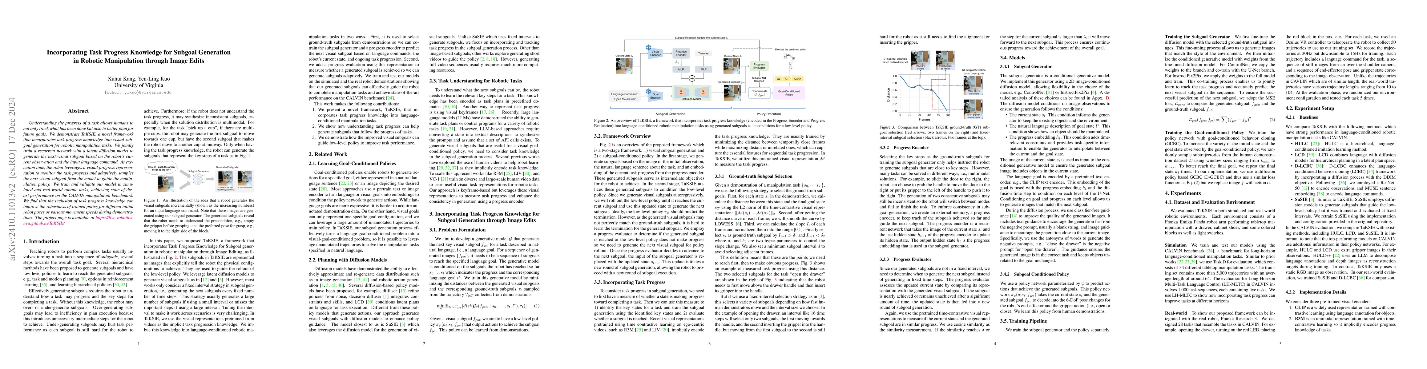Thumbnail for Incorporating Task Progress Knowledge for Subgoal Generation in Robotic
  Manipulation through Image Edits