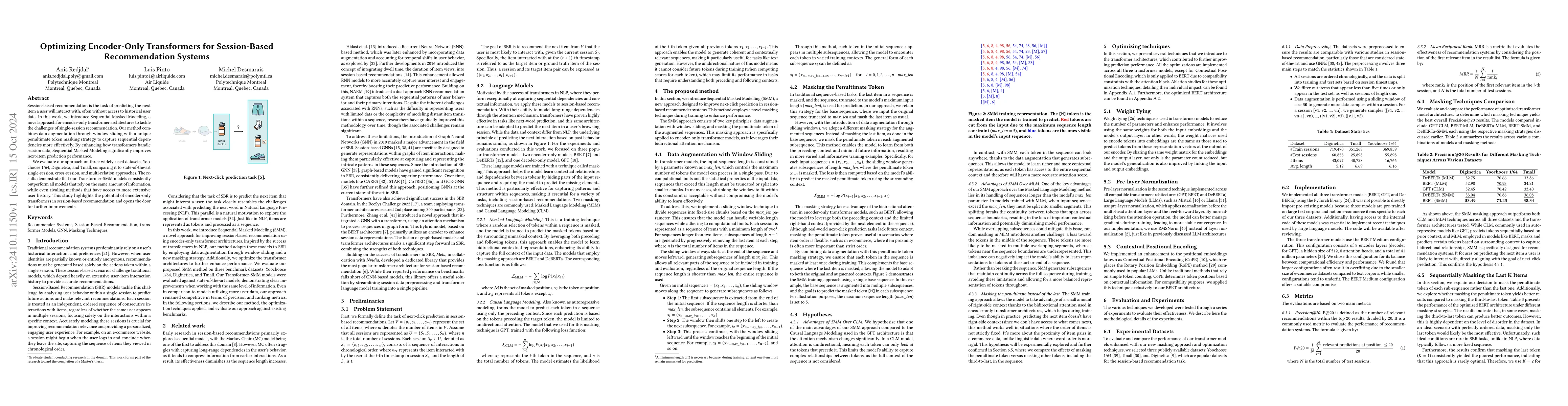 Thumbnail for Optimizing Encoder-Only Transformers for Session-Based Recommendation
  Systems