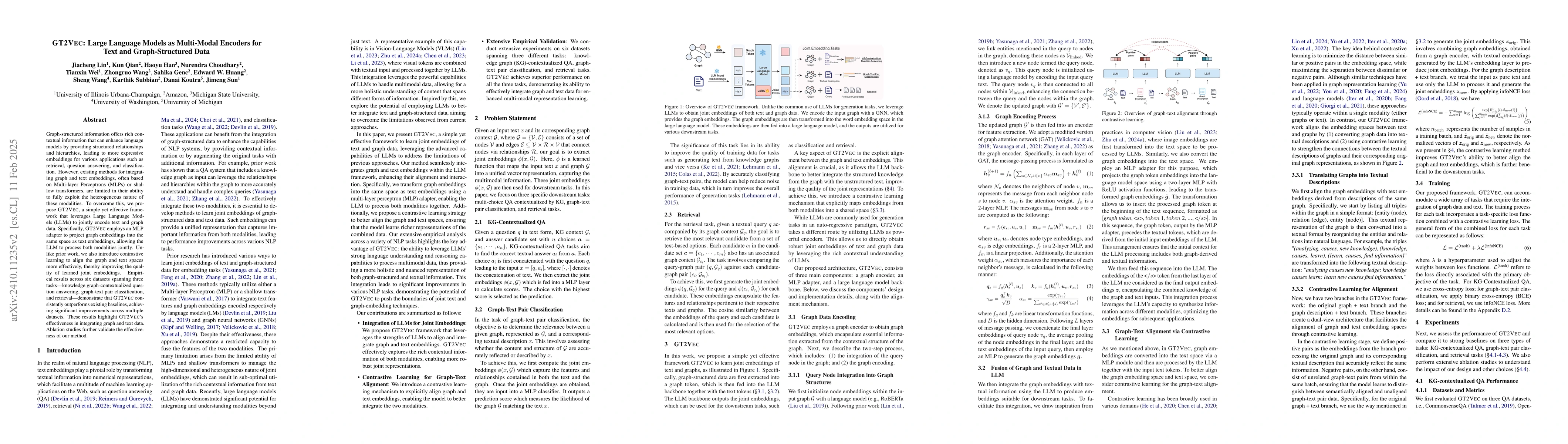 Thumbnail for Unleashing the Power of LLMs as Multi-Modal Encoders for Text and
  Graph-Structured Data