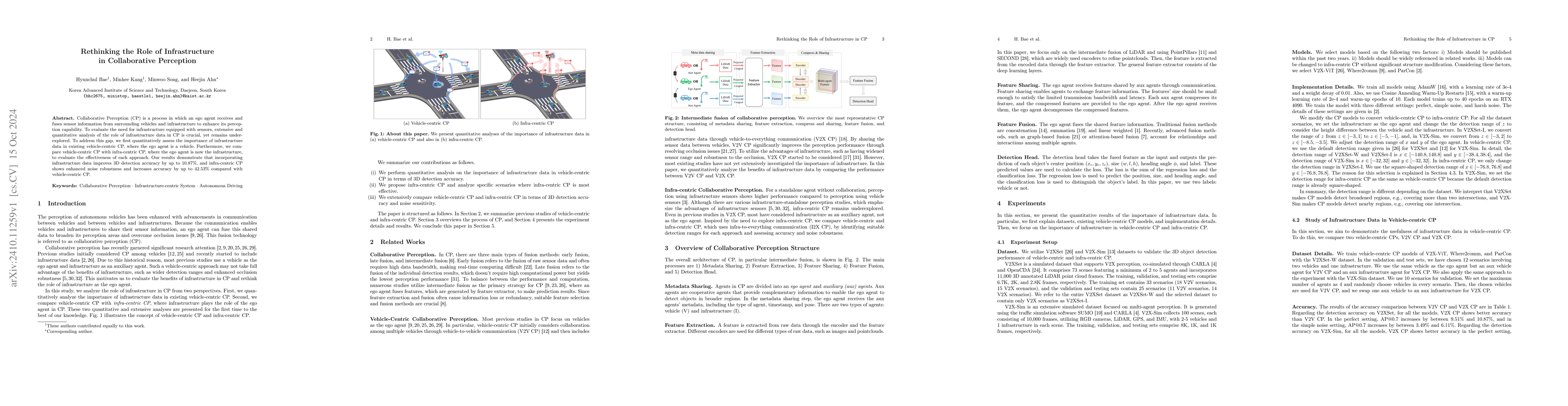 Thumbnail for Rethinking the Role of Infrastructure in Collaborative Perception