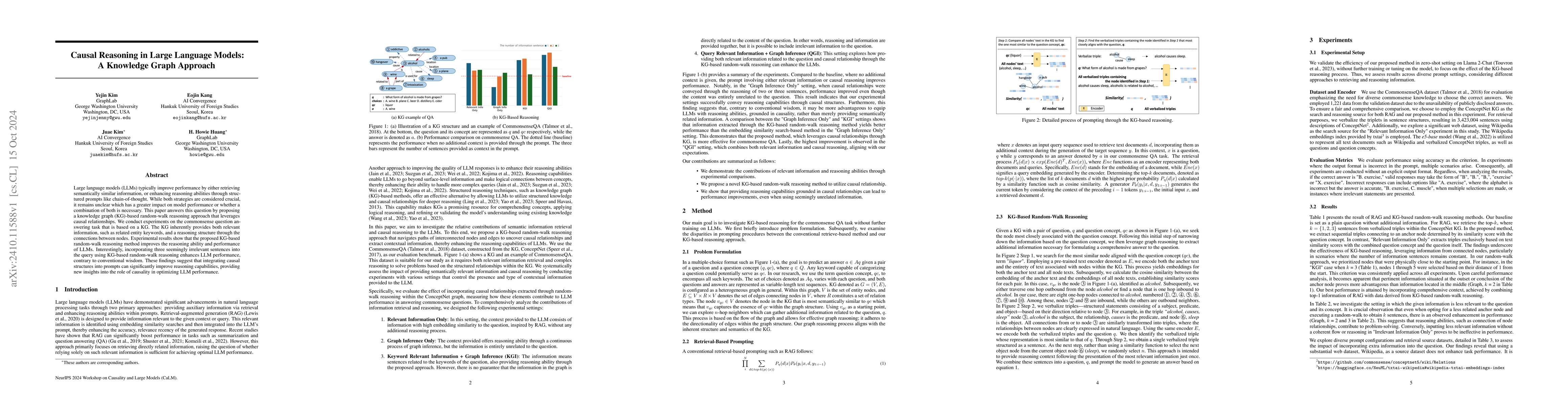Thumbnail for Causal Reasoning in Large Language Models: A Knowledge Graph Approach