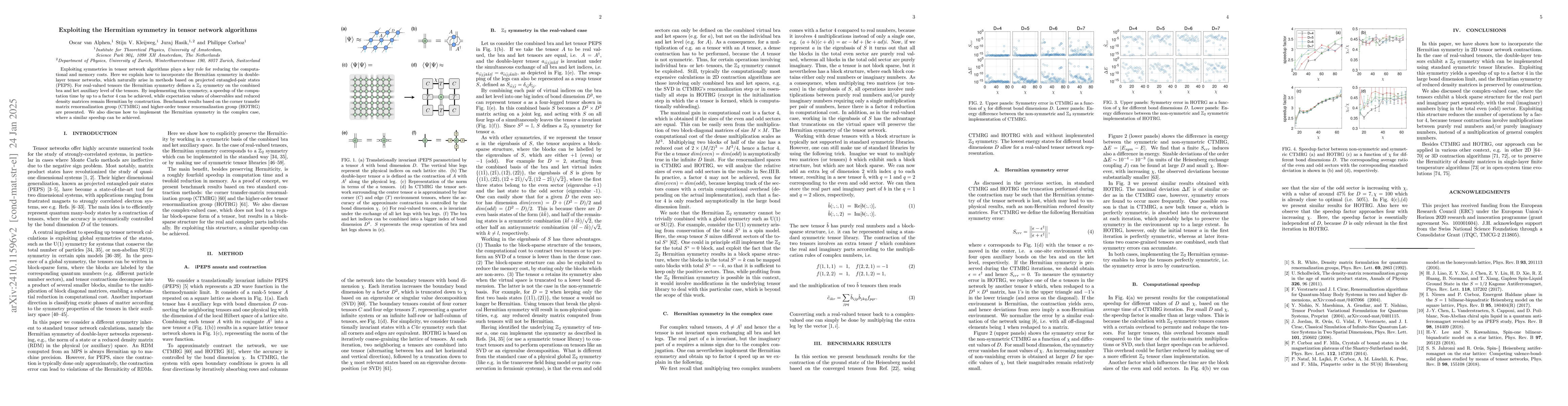 Thumbnail for Exploiting the Hermitian symmetry in tensor network algorithms