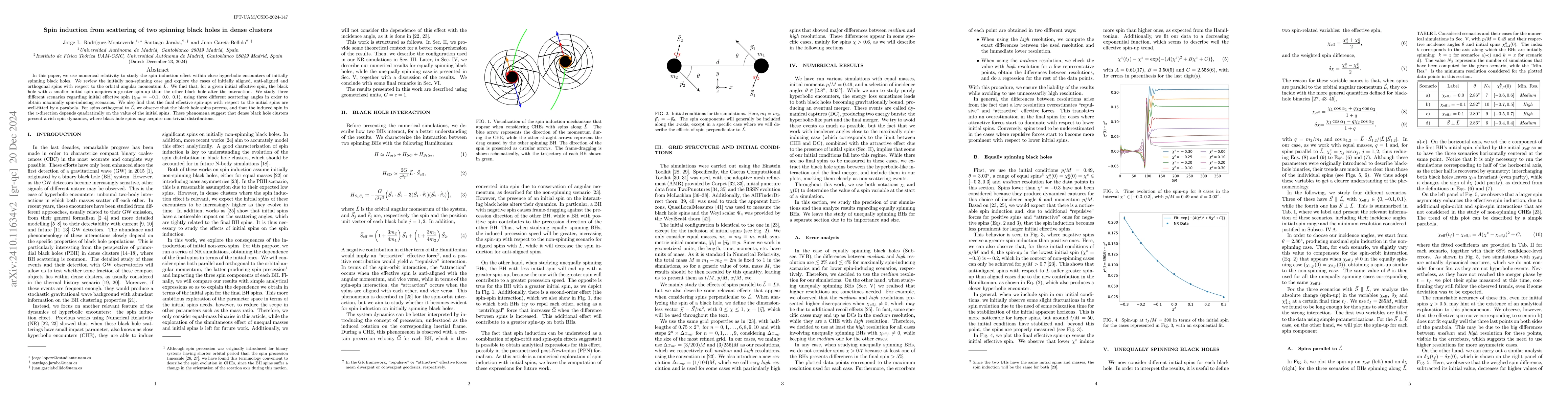 Thumbnail for Spin induction from scattering of two spinning black holes in dense
  clusters