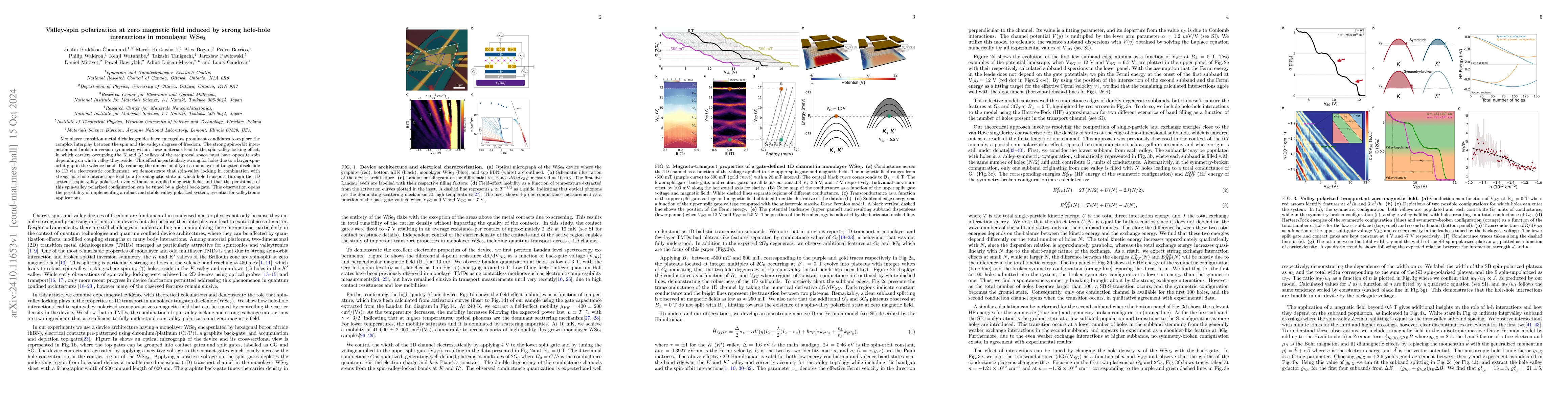 Thumbnail for Valley-spin polarization at zero magnetic field induced by strong
  hole-hole interactions in monolayer WSe$_2$