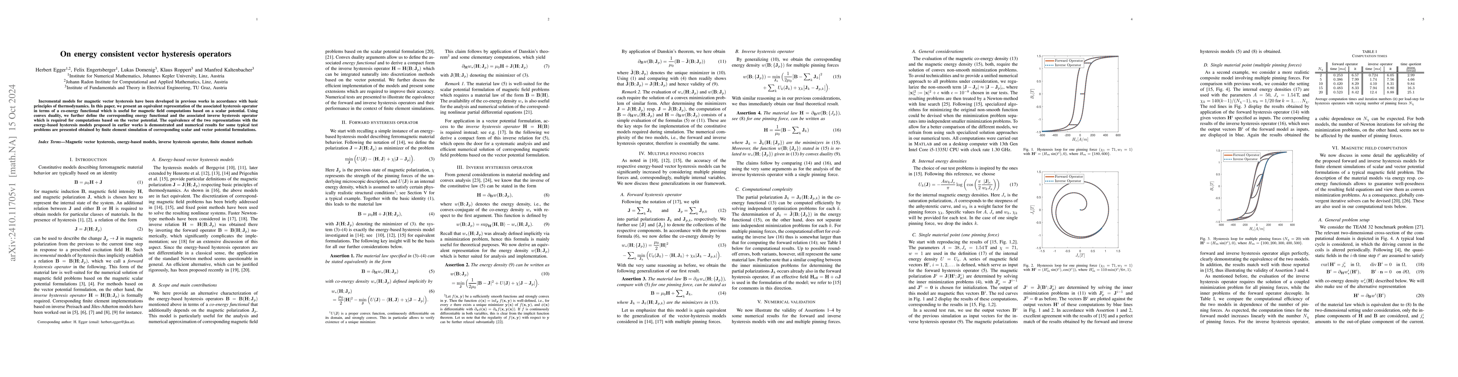 Thumbnail for On energy consistent vector hysteresis operators
