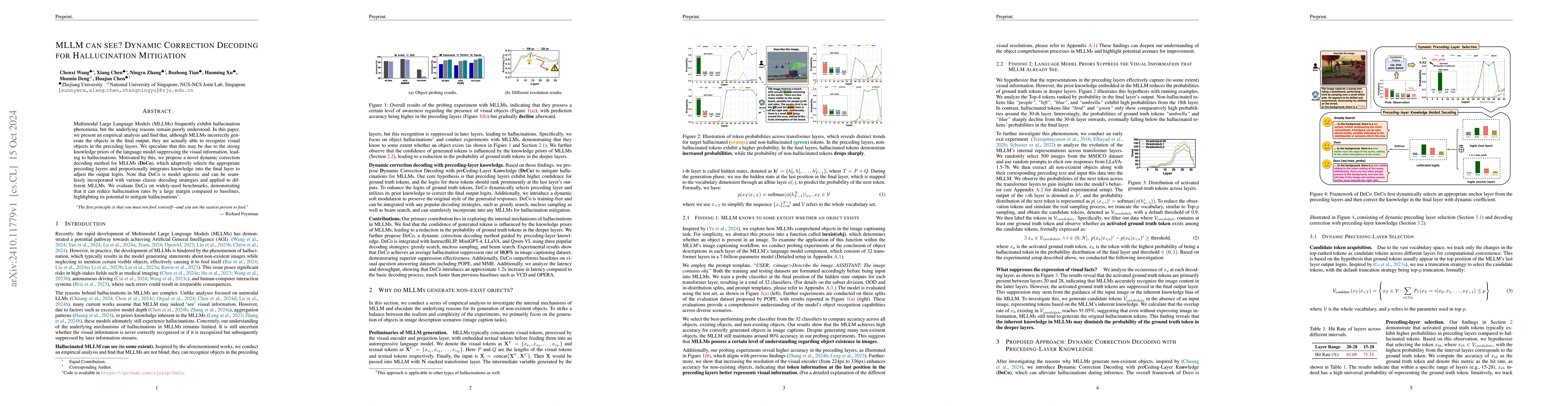Thumbnail for MLLM can see? Dynamic Correction Decoding for Hallucination Mitigation