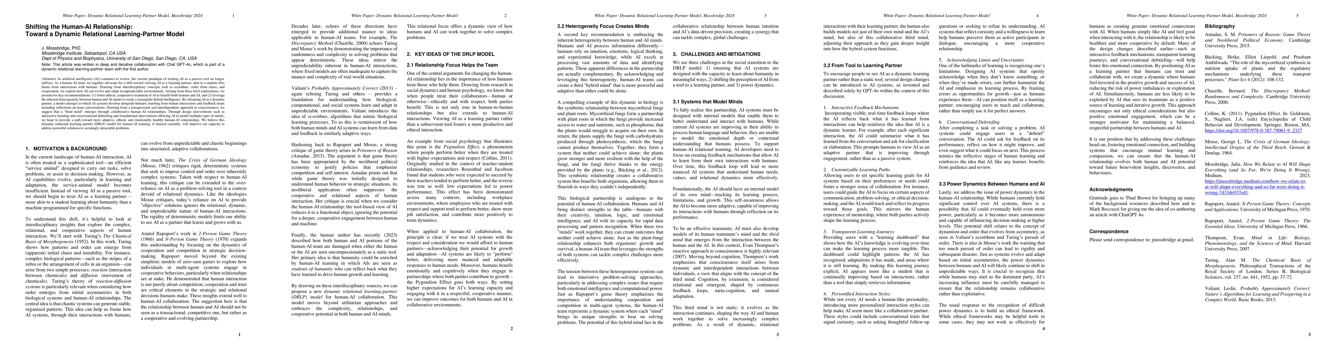 Thumbnail for Shifting the Human-AI Relationship: Toward a Dynamic Relational
  Learning-Partner Model
