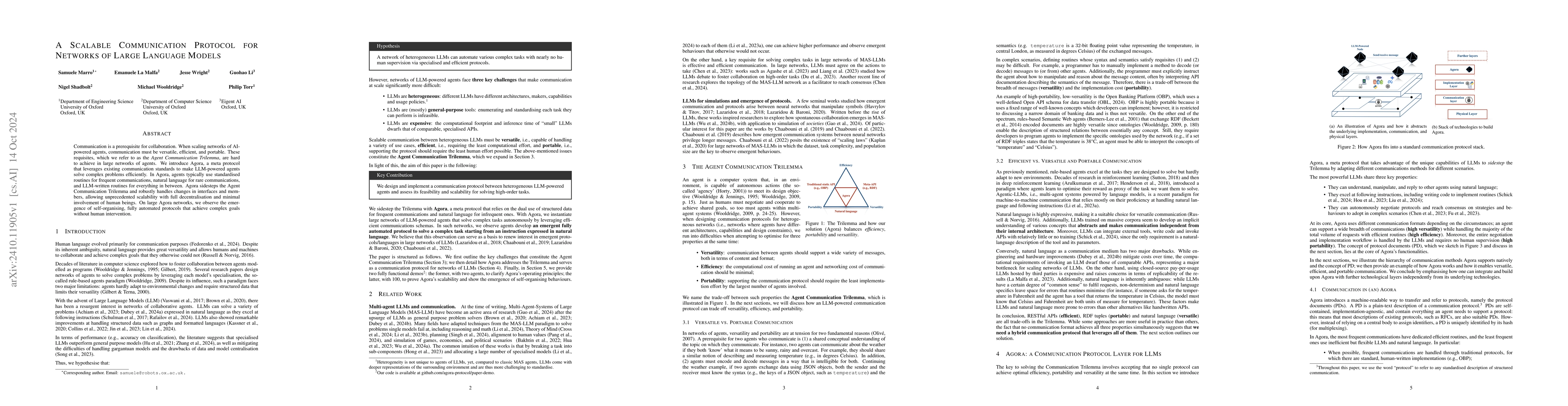 Thumbnail for A Scalable Communication Protocol for Networks of Large Language Models