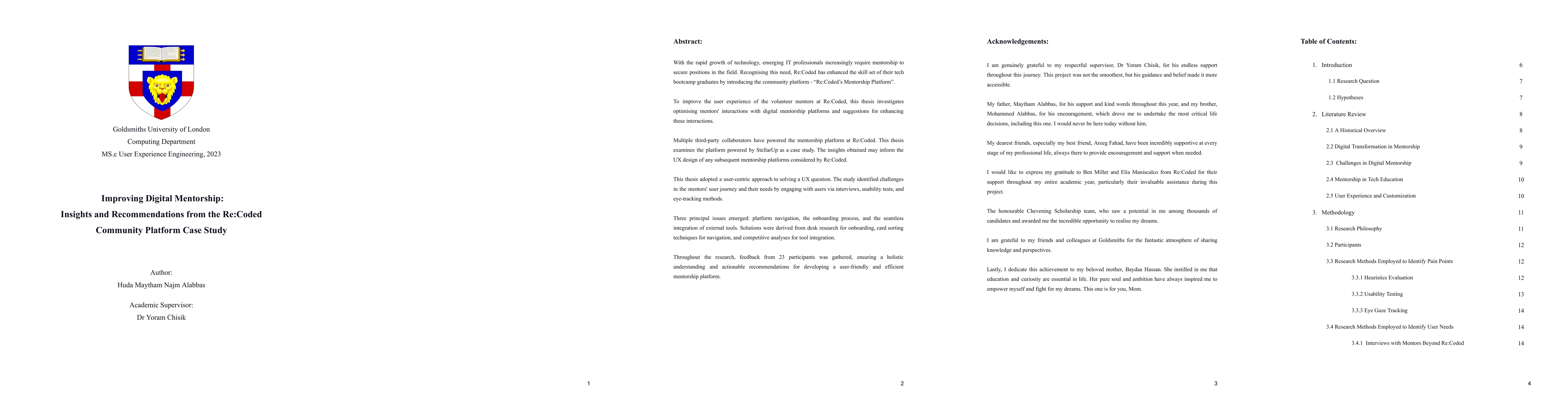 Thumbnail for Improving Digital Mentorship: Insights and Recommendations from the
  Re:Coded Community Platform Case Study