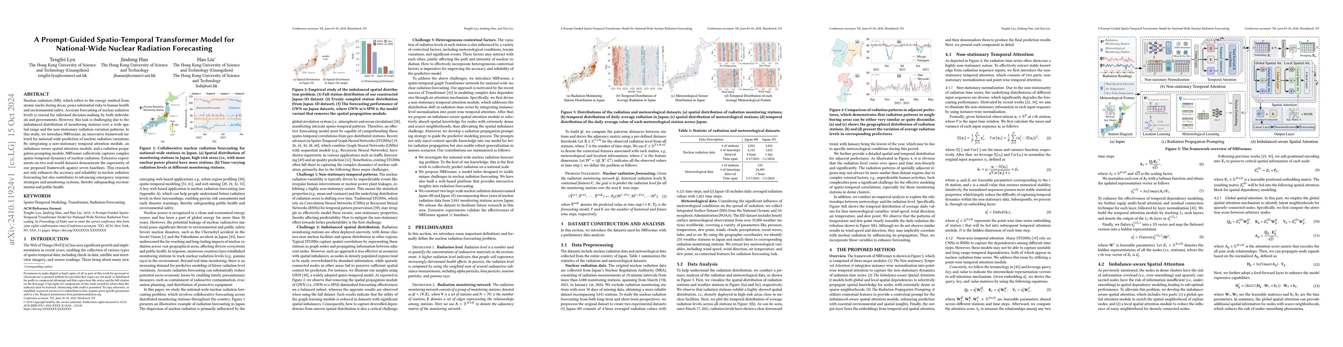 Thumbnail for A Prompt-Guided Spatio-Temporal Transformer Model for National-Wide
  Nuclear Radiation Forecasting