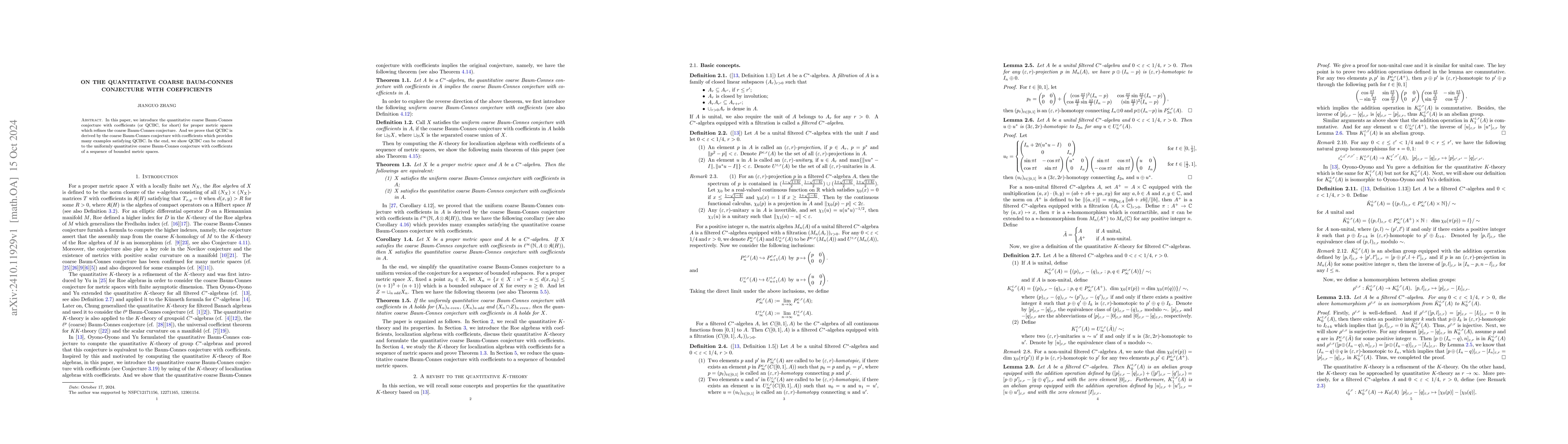 Thumbnail for On the quantitative coarse Baum-Connes conjecture with coefficients