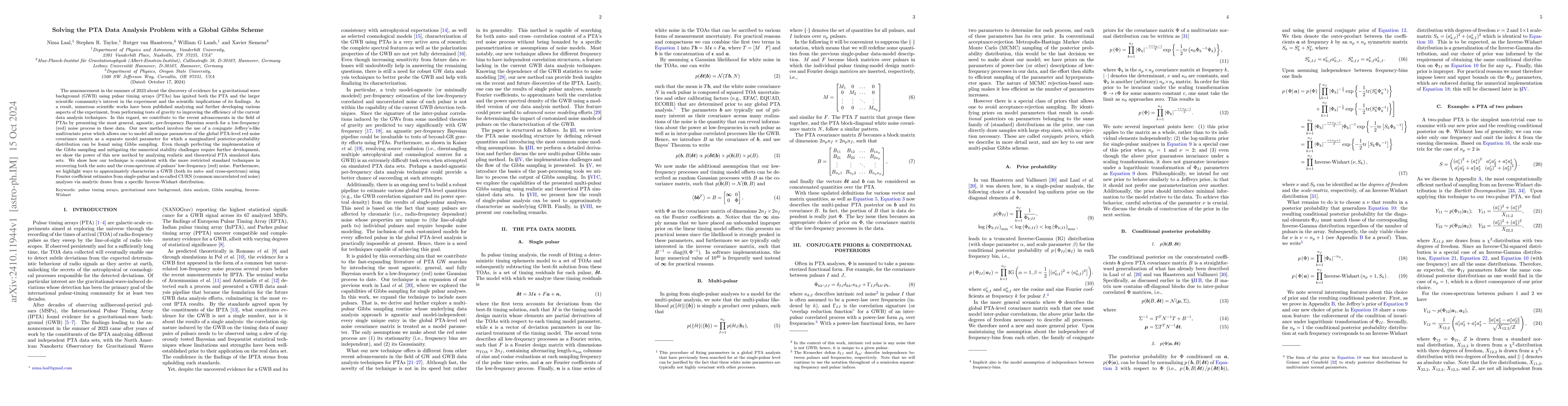Thumbnail for Solving the PTA Data Analysis Problem with a Global Gibbs Scheme