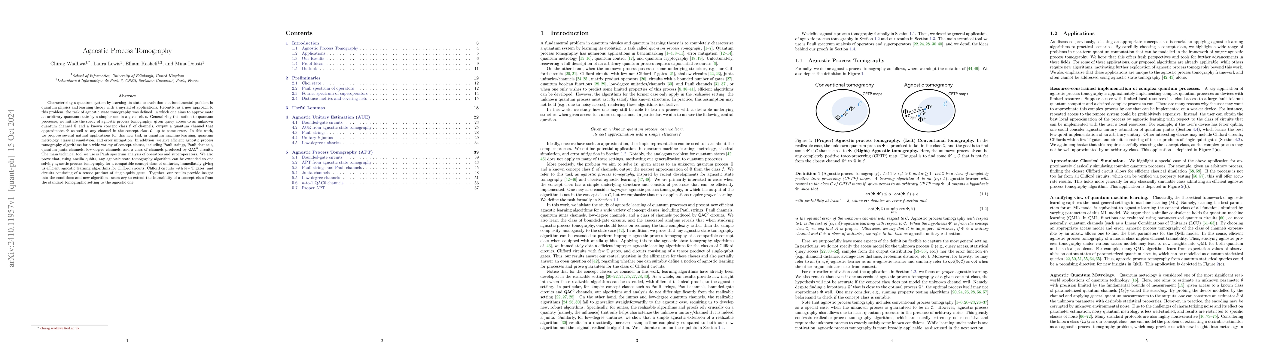 Thumbnail for Agnostic Process Tomography