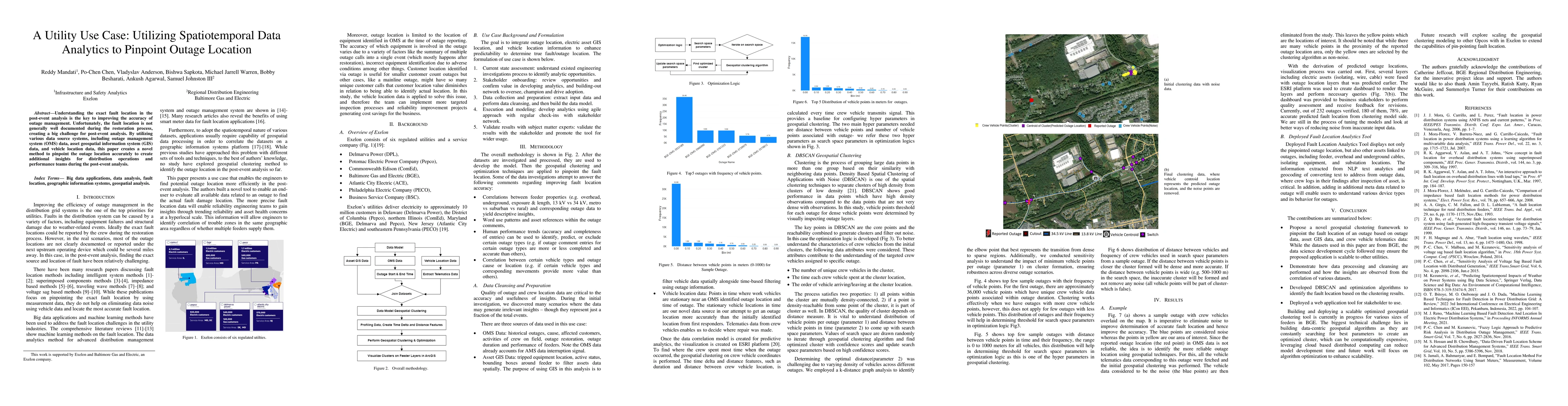 Thumbnail for Utilizing Spatiotemporal Data Analytics to Pinpoint Outage Location