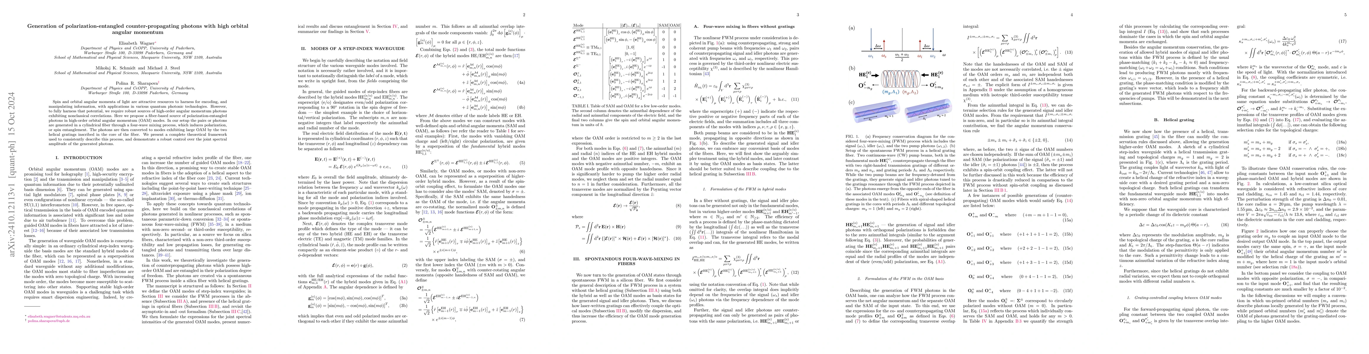 Thumbnail for Generation of polarization-entangled counter-propagating photons with
  high orbital angular momentum