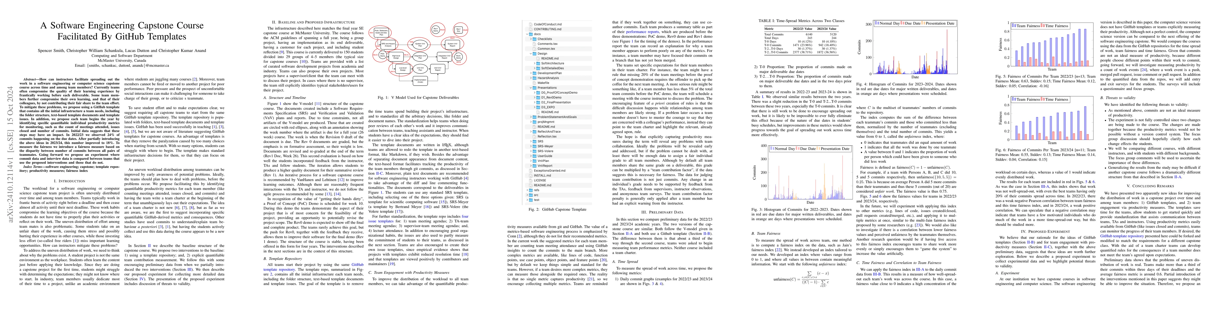 Thumbnail for A Software Engineering Capstone Course Facilitated By GitHub Templates