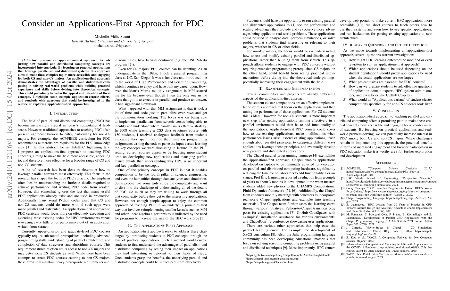 Thumbnail for Consider an Applications-First Approach for PDC
