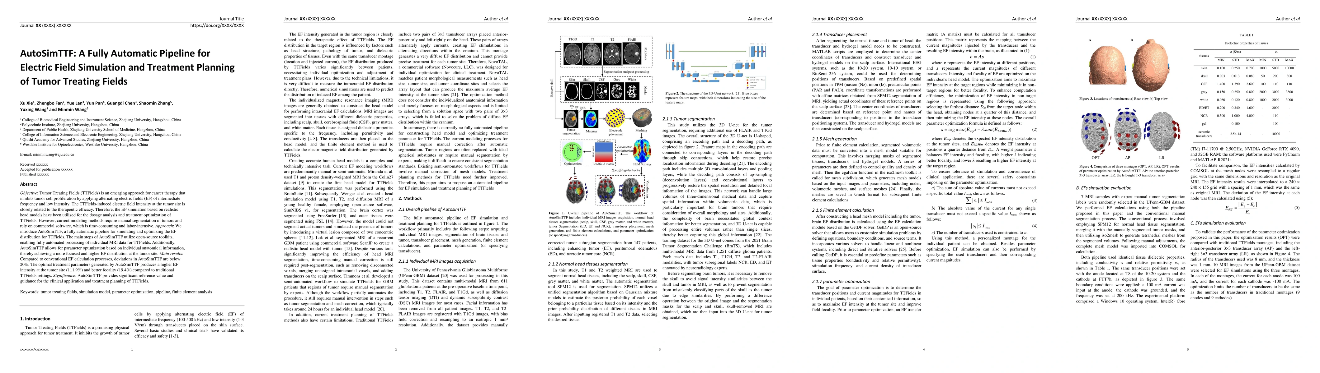 Thumbnail for AutoSimTTF: A Fully Automatic Pipeline for Electric Field Simulation and
  Treatment Planning of Tumor Treating Fields