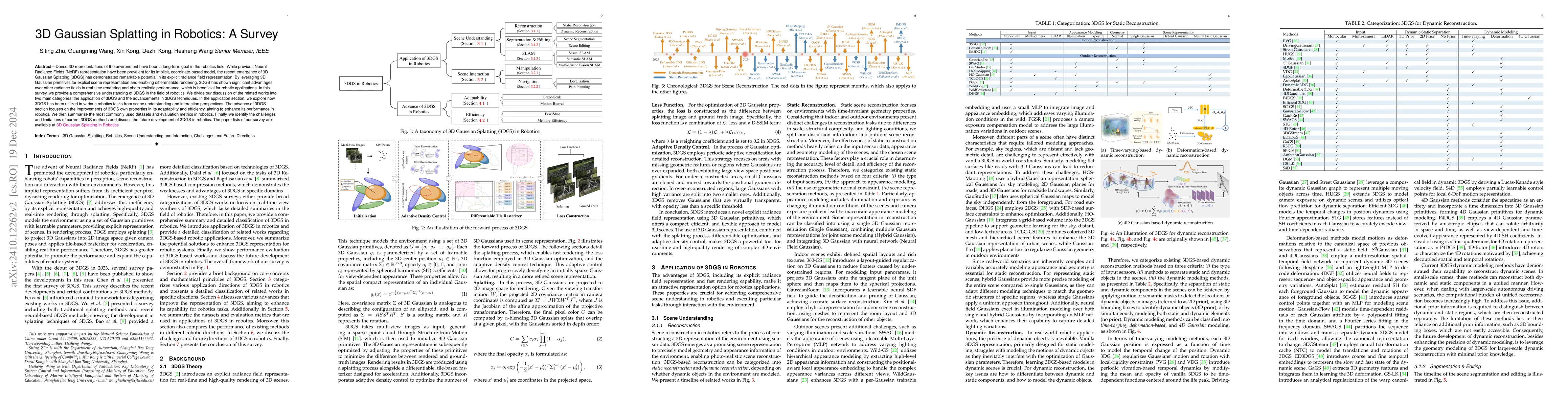 Thumbnail for 3D Gaussian Splatting in Robotics: A Survey