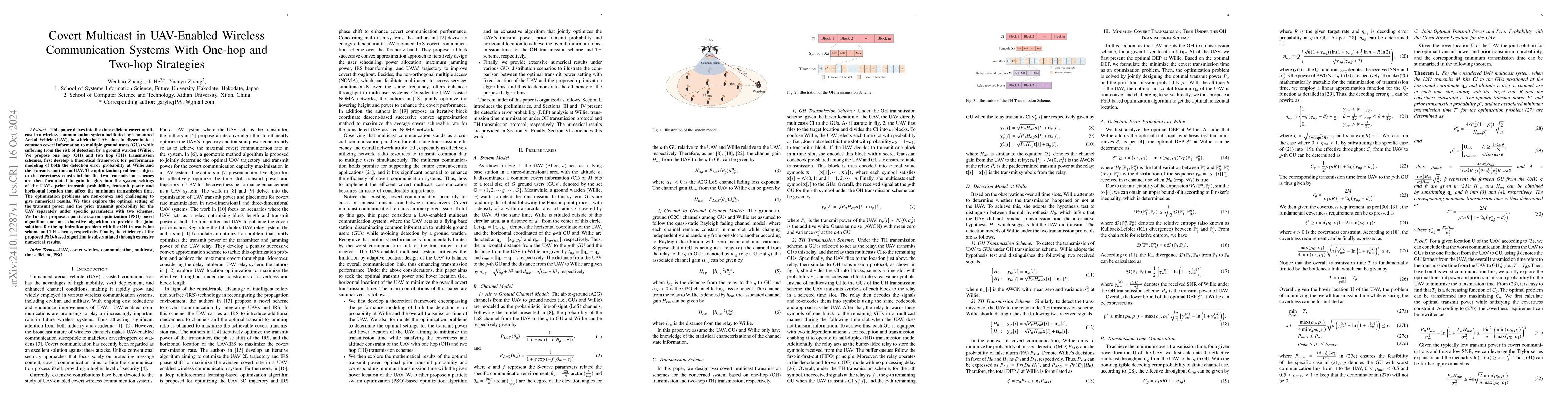 Thumbnail for Covert Multicast in UAV-Enabled Wireless Communication Systems With
  One-hop and Two-hop Strategies